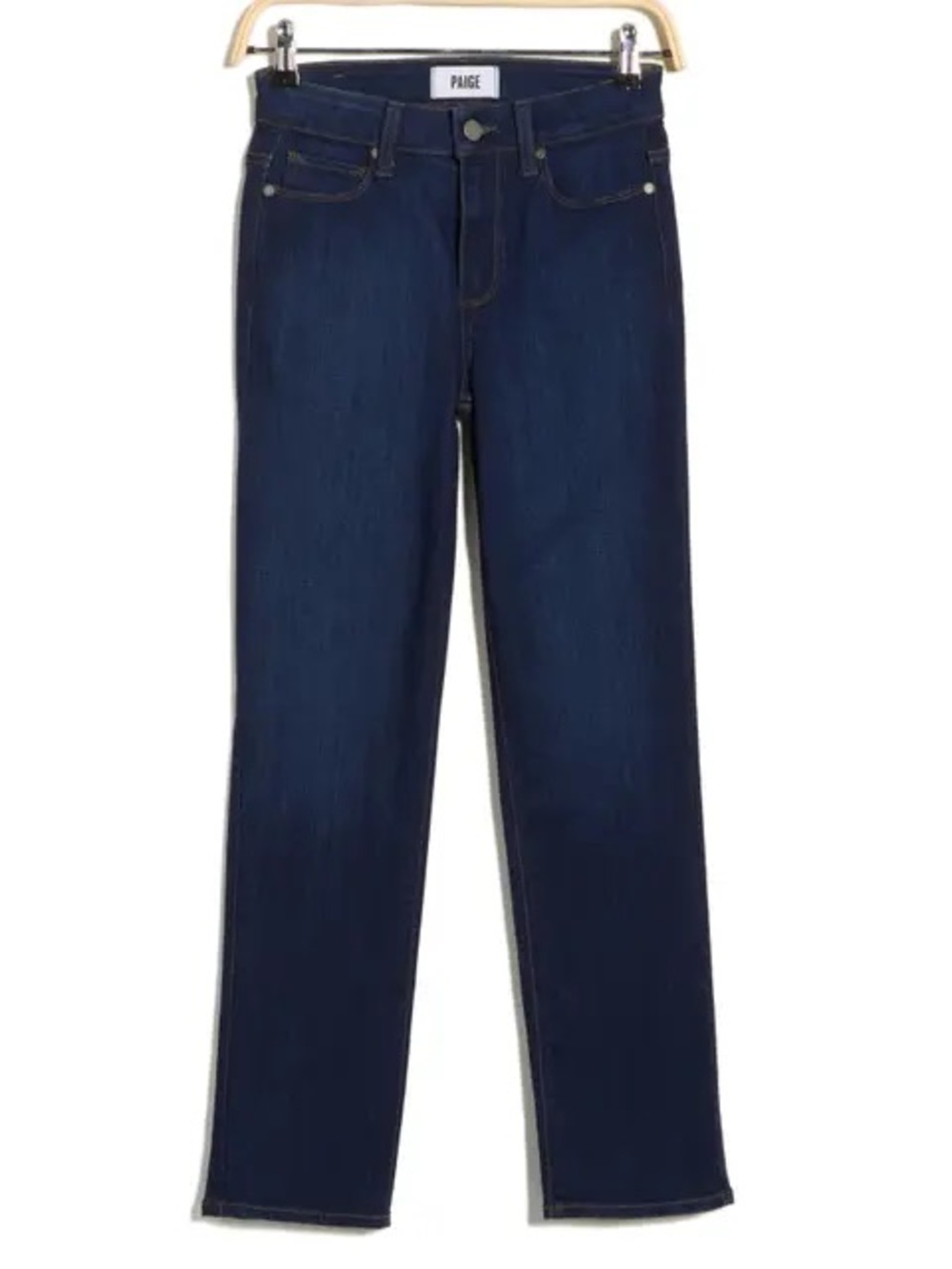 PAIGE Skyline Crop Jeans 25 Dark Wash